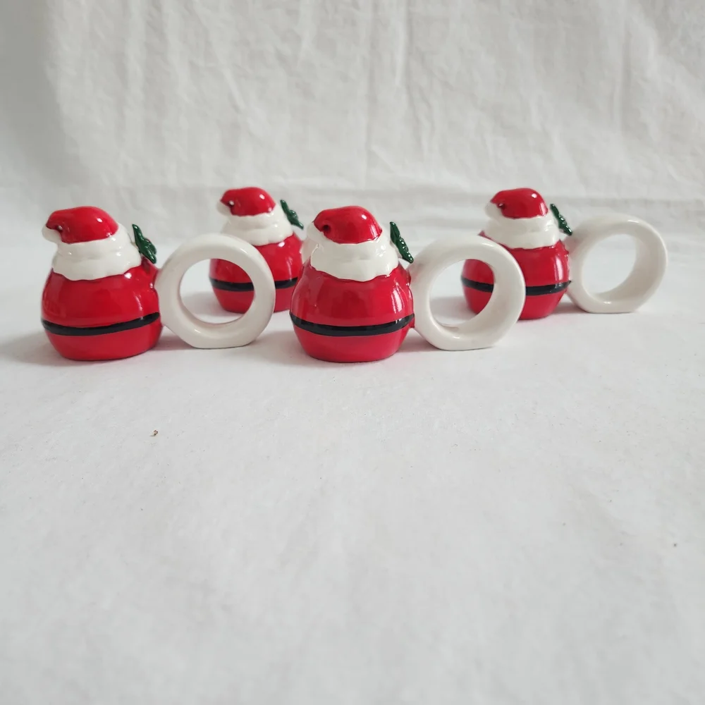 Santa Claus Napkin Rings